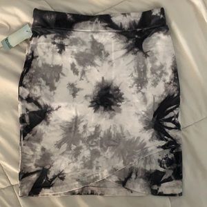 Aritzia Tie Dye Pencil Skirt